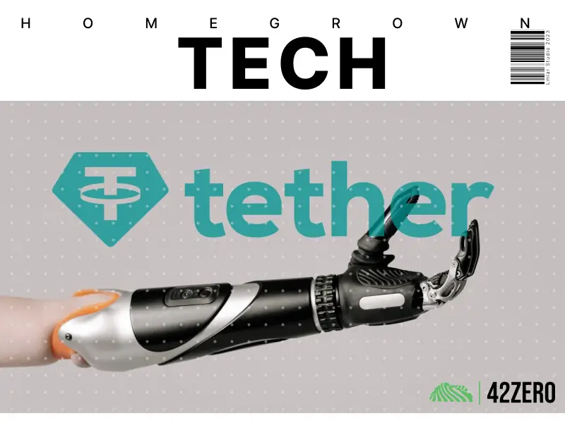 Tether Just Bought a Piece of the Robot Future