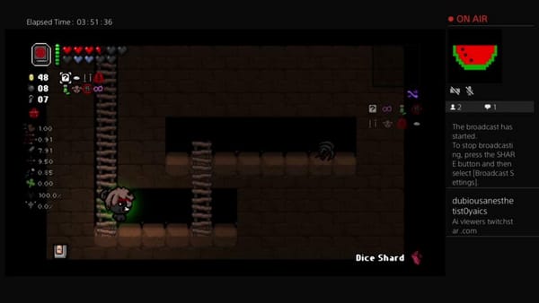 hauntingrogue1 Streams The Binding of Isaac: Rebirth